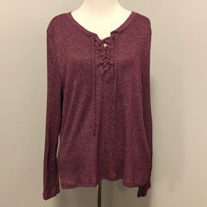 💝 Woman’s wine color top